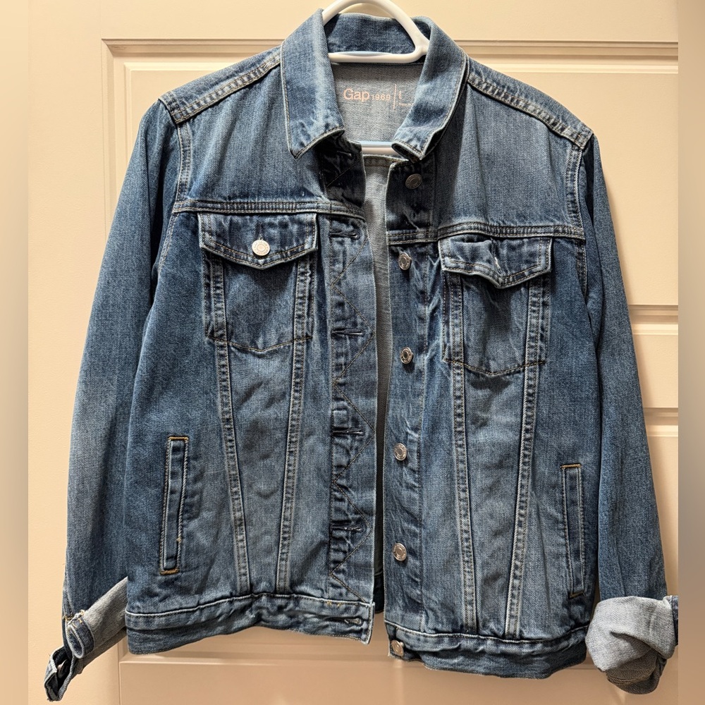 GAP Faded Blue Denim Jacket